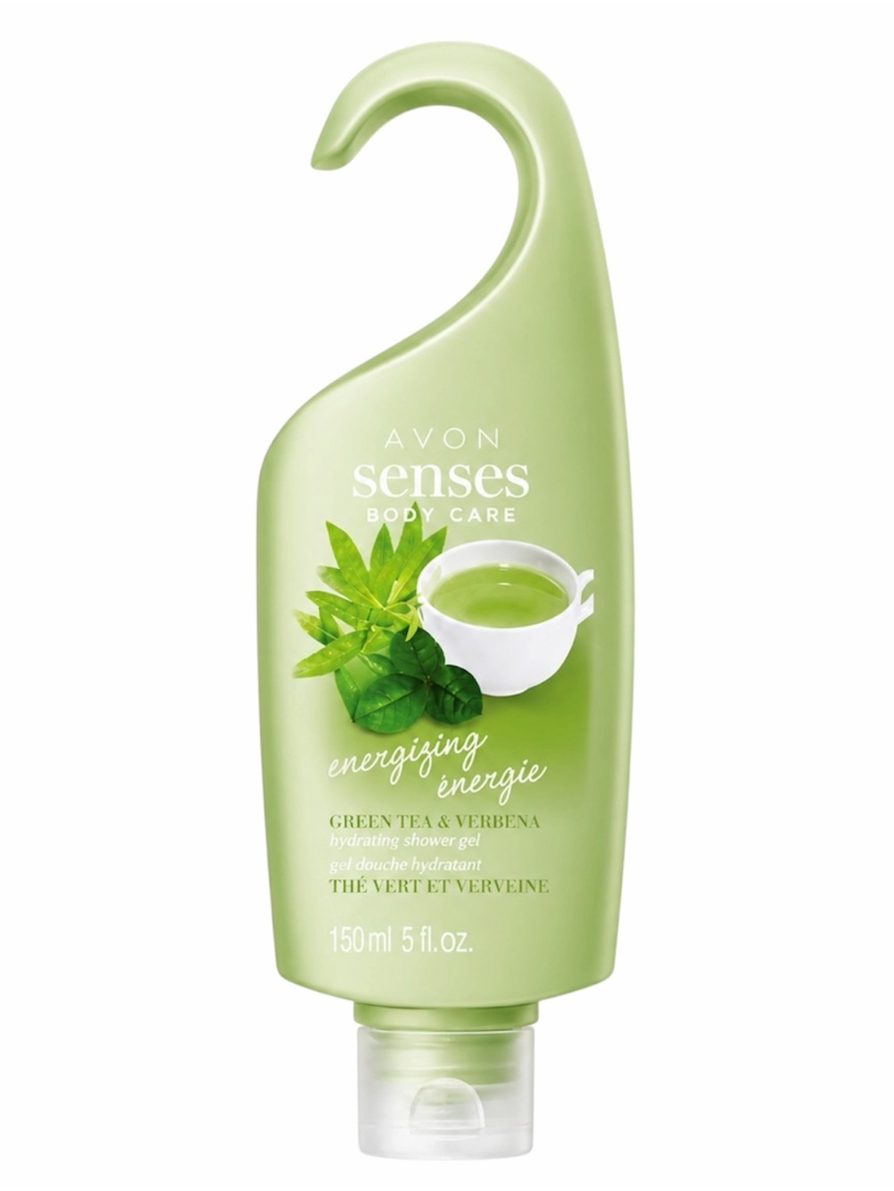 AVON SENSES BODY CARE GREEN TEA & VERBENA HYDRATING SHOWER GEL 150ML